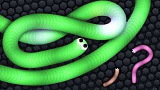 FIRST PLACE GLITCHING! (Slither.IO)