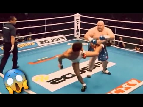 Eric "Butterbean" Esch (170 Kg) Vs Genki Sudō (70 Kg) - YouTube