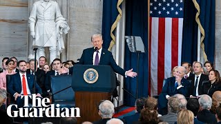 Trump says he was 'saved by God to make America great again' in inauguration speech