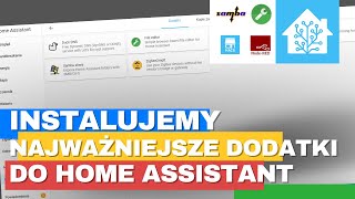 Instalacja podstawowych dodatków do Home Assistant