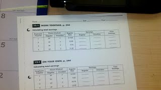 Chapter 12-1 Payroll Record