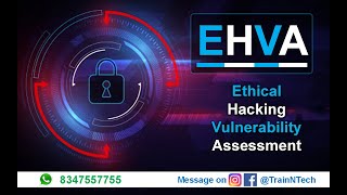 Ethical Hacking Vulnerability Assessment EHVA Live Ethical Hacking & Cyber Security by Nikunj Gohil