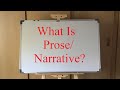 Introduction to Prose | L.C. Lupus (Unisa | Theory of Literature - THL1502)