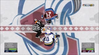 NHL 19 - Colorado Avalanche vs St. Louis Blues - Gameplay (HD) [1080p60FPS]