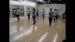 Walk On Air - line dance (review class dec 27, 2011)