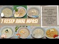 7 Menu Awal MPASI Untuk 1 Minggu Menggunakan Slow Cooker || MPASI 6 Bulan+ || Praktis Buat Ibu Baru!