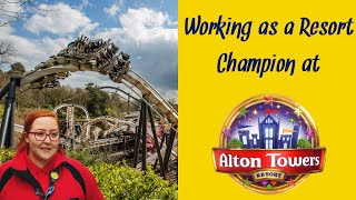 Working as a Resort Champion at Alton Towers Resort!