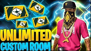 FREE FIRE LIVE CUSTOM ROOM GIVEAWAY || FF LIVE TEAM CODE GIVEAWAY  \