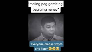 Maling Pag Gamit Ng Pagiging Nanay ( Everyone Please Watch  And Listen )