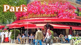 Paris Walking Tour, Boulevard Haussmann, June 4, 2022 [4K UHD]