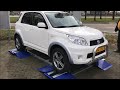 roller test daihatsu terios 4wd vs subaru outback awd