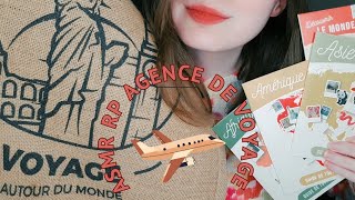 ASMR ✈️ Roleplay Agence de Voyage