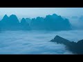 4K 100% Royalty-Free Stock Footage | Mountains Clouds 4K Nature Cold Timelapse | No Copyright Video