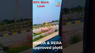 Open Plots in Bibi Nagar - 90% Bank Loan