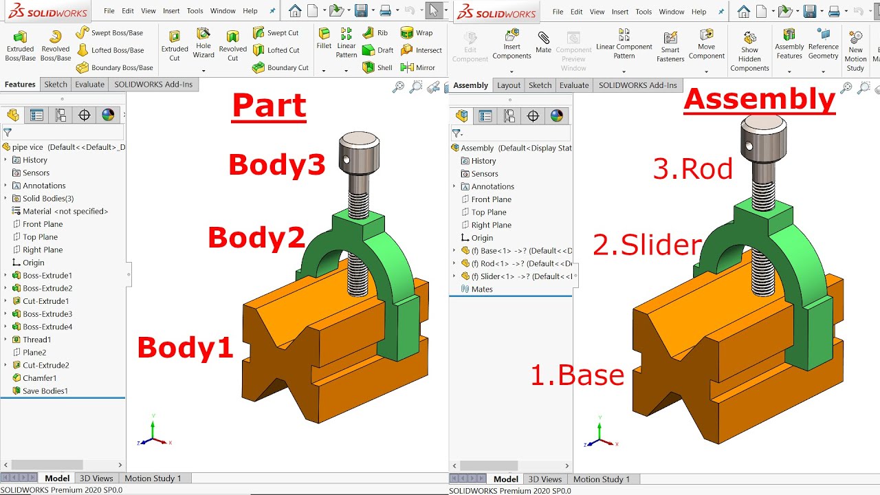 How To Convert Solidworks Assembly To Step File - Templates Sample ...