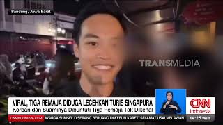 Viral, Tiga Remaja Diduga Lecehkan Turis Singapura | REDAKSI (05/01/25)