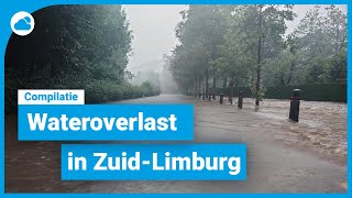 Wateroverlast in Zuid-Limburg!