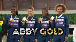 Abby Steiner Was the Biggest Reason USA Won the 4x100 & 4x400 Relay Finals (July 30, 2022)