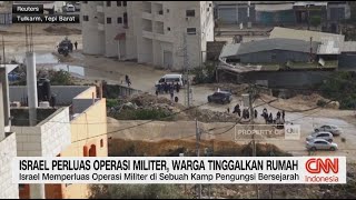 Israel Perluas Operasi Militer, Warga Tinggalkan Rumah