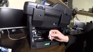 Brother MFC8710DW Fuser Change - Taking Out of Printer