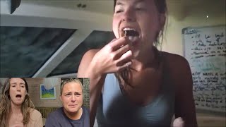 WHAT THE HELL IS SHE EATING???  The new crew learns what's in store for dinner