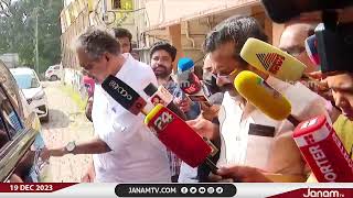 CPM തൃശൂർ ജില്ലാ സെക്രട്ടറി എം എം വർഗീസ് ചോദ്യം ചെയ്യലിനായി EDക്ക് മുന്നിൽ ഹാജരായി