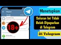 Cara Membetulkan Saluran Ini Tidak Dapat Dipaparkan di Telegram [Helah Terbaik 2024]