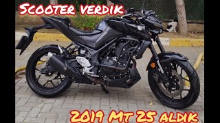 SCOOTERLE MT-25 TAKAS ETTİK / YENİ GÜVENLİ SATIŞ NOTER SAÇMALIĞI /2019 MT 25 ALDIK