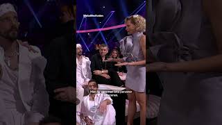 Björnzone takeover i green room 🕺 Streama Melodifestivalens final på SVT Play #melodifestivalen