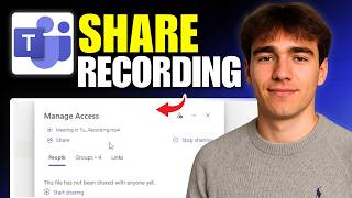 How to Give Access to Recorded Video in Microsoft Teams (Tutorial 2026)
