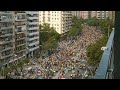 General strike in Catalonia as 'freedom marchers' walk in Barcelona | AFP