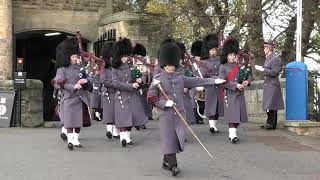 The Scots Guards play Edinburgh Castle Esplanade