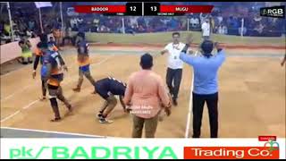 kabaddi 2023 | Six point | Raider Muthesh Puthige NYC Badoor