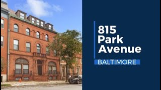 Property Tour of 815 Park Ave, Baltimore, Maryland