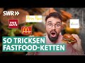 Burger von Mc Donalds, Hans im Glück, Five Guys & Co. im Check I Die Tricks... NDR & SWR