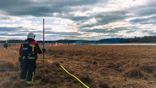 Beheerbrand Duurswouderheide Bosbrandweer