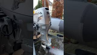 Honda Outboard 50hp BF50D Sound Rev