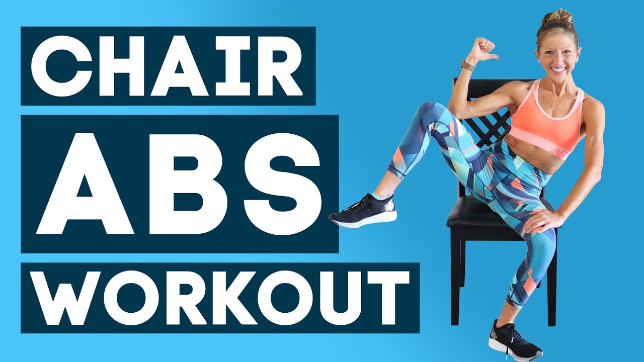 10 Min Chair Abs Workout | Seated Six Pack Routine (WORKS LIKE MAGIC ...