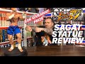 Street Fighter SAGAT Statue Unboxing & Review | 60K GIVEAWAY PRIZE!