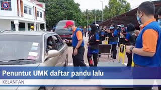 Pendaftaran secara dalam talian dan pandu lalu di UMK