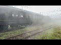 sl人吉最後の運行　八代駅にて　スローで撮りました 鉄道 train jr九州 sl人吉 jr 50系 ラストラン ハチロク 引退