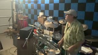 Zep Drum cover (Over The Hills …/Crunge/Dancin’ Days)