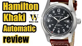 Hamilton Khaki Automatic - in depth review (HR \u0026 EN subtitles)