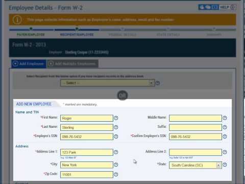 How to E-File a W-2 Form How to E-File a W-2 Form