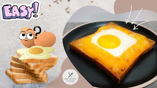 【Eng Sub】| Cheese Sunny Side Up Egg Toast