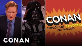 Conan Announces His Comic-Con® Shows | CONAN on TBS