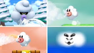 Evolution of - Fwoosh in Super Mario Games