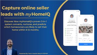 Capture Online Seller Leads with MyHomeIQ