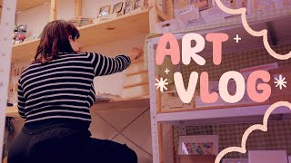 ✦ Art Vlog✦ Consigning my art for the first time!