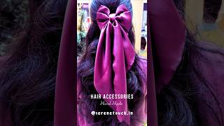 HandMade hair accessories💫!! Dm to order now!📩 #serenetouch #shorts #trending